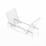 Clear Acrylic Vinyl Record Dowel Rack Media Storage